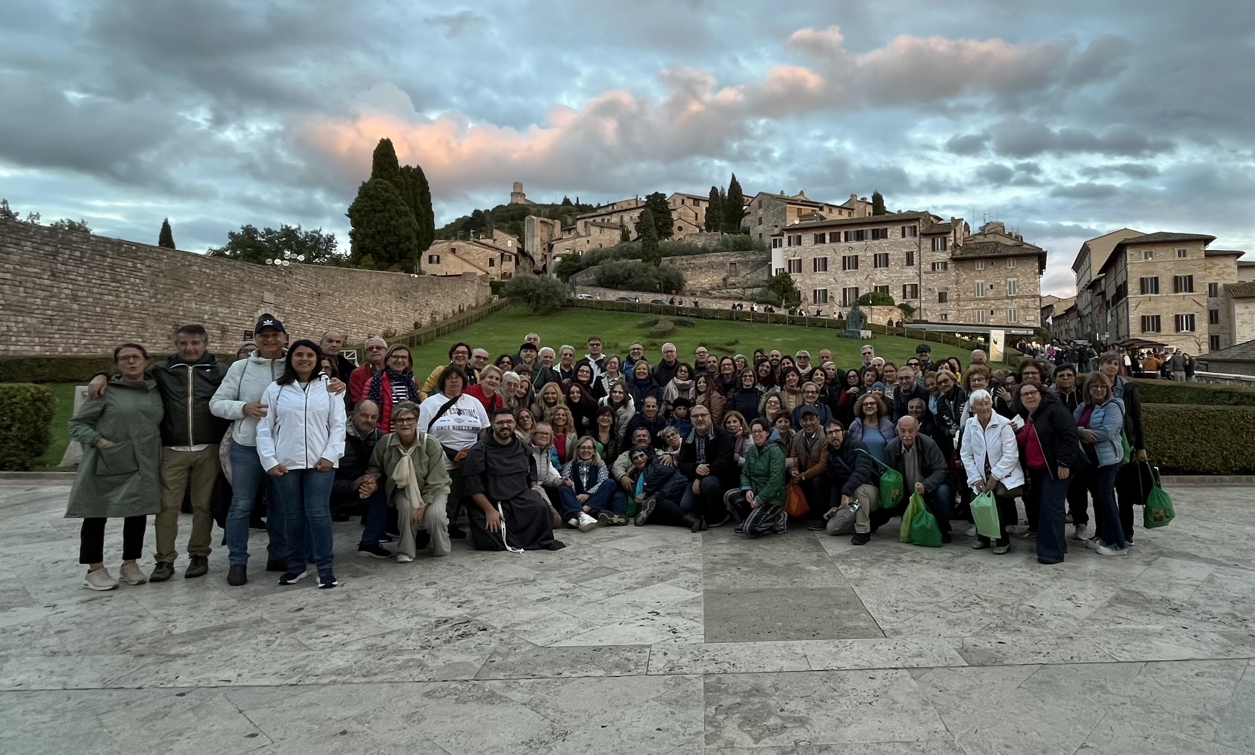 Il pellegrinaggio ad Assisi